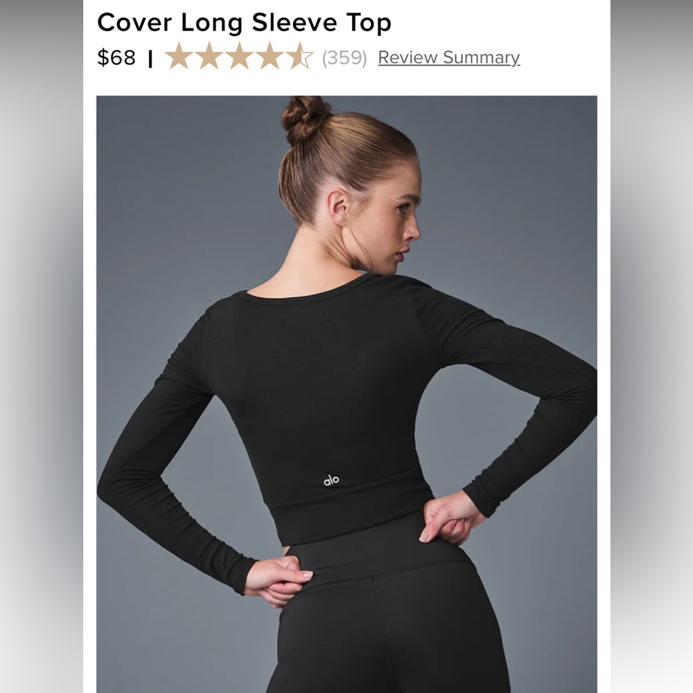 Cover Long Sleeve Top ALO